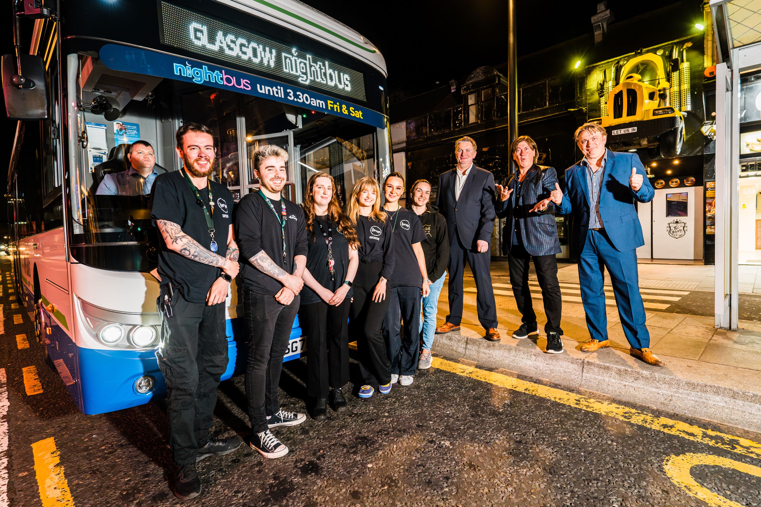 Glasgow night-time economy leaders back McGill's late bus services